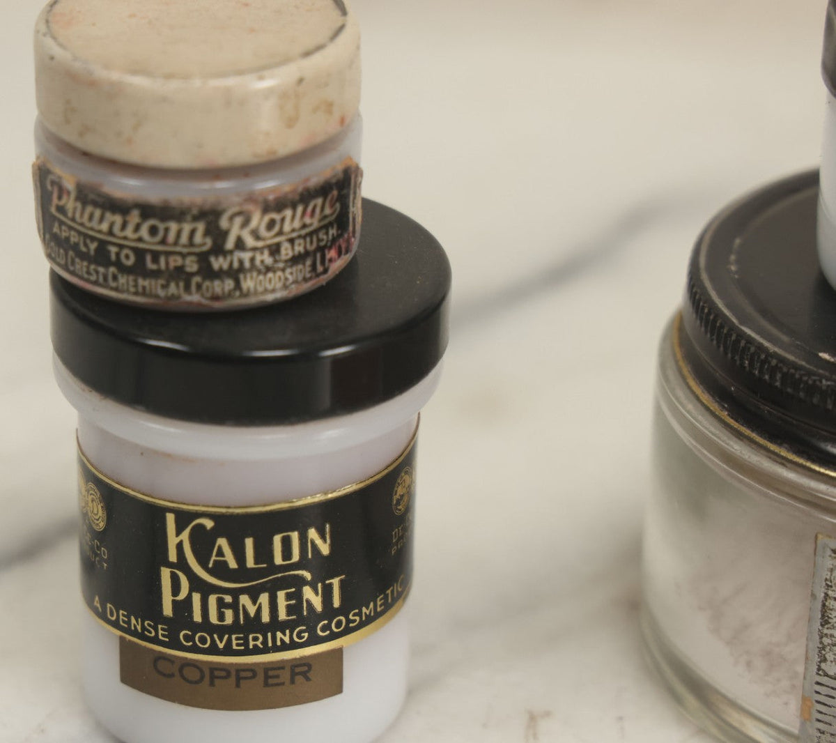 Lot 047 - Grouping Of Nine Vintage Funeral Embalming Mortuary Makeup J ...