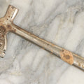 Lot 100 - Antique Advertising Paper Weight Axe, "Smoke Morton's Cigars"