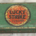 Lot 117 - Vintage Tin Lithograph Lucky Strike Sliced Plug Cigarette Tobacco Tin "It's Toasted," Tin By Tindeco,