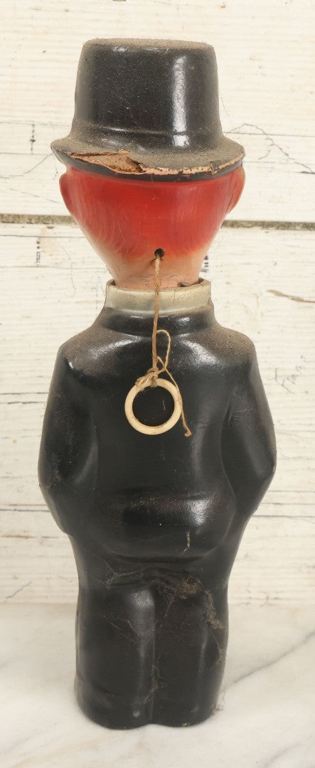 Lot 118 - Vintage Charlie Mccarthy Composition Doll Toy Ventriloquist Dummy, Note Mouth Does Not Work, Big Loss To Foot