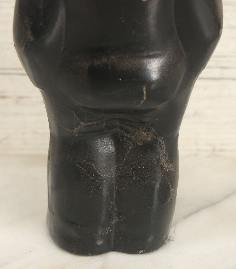Lot 118 - Vintage Charlie Mccarthy Composition Doll Toy Ventriloquist Dummy, Note Mouth Does Not Work, Big Loss To Foot