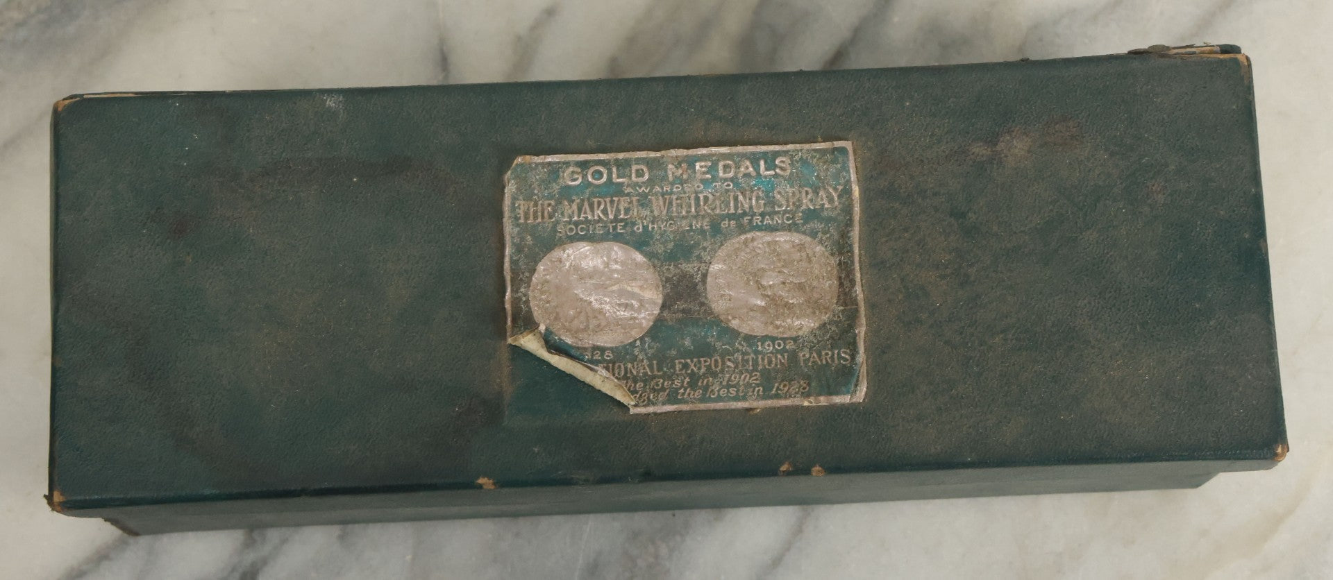 Lot 003 - Antique Medical Device, The Marvel "Whirling" Spray, Cleansing Douche, In Box, Manufactured By The Marvel Co., New Haven, Connecticut, With Original Booklet