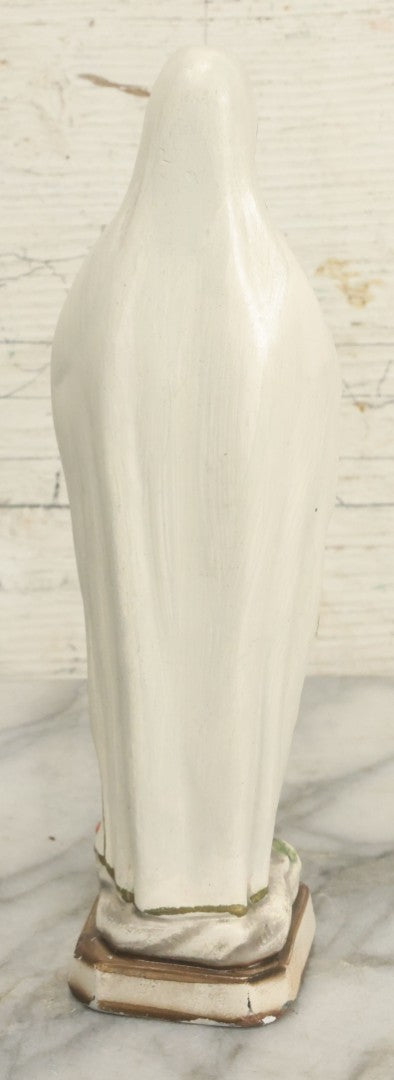 Lot 011 - Vintage Chalkware Praying Virgin Mary Statue