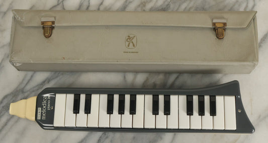 Lot 026 - Vintage Hohner Melodica Piano 26 Instrument In Original Case, Made In Germany, Working Condition