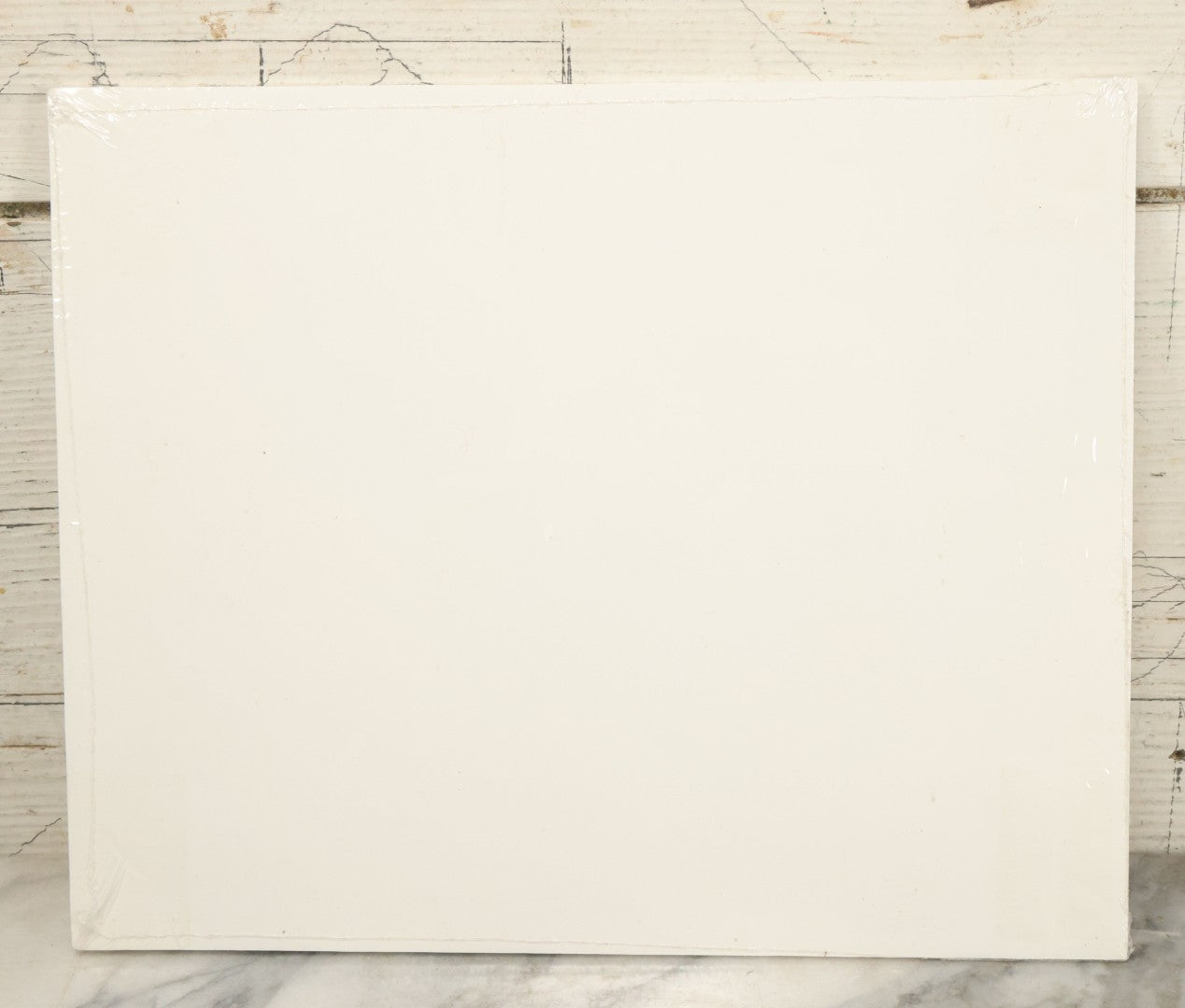 Lot 037 - Antique Boarded Photograph Of Post Office Interior And Postal Workers, With Modern Mat, Shrink Wrapped