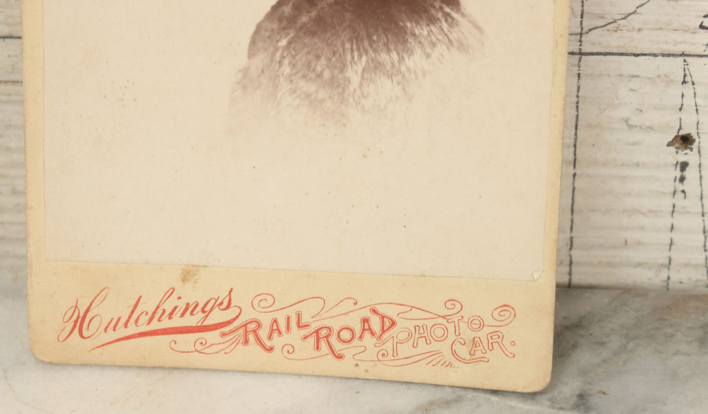 Lot 041 - Grouping Of Four Antique And Vintage Photographs Of Women In Hats, Including Cabinet Card And Carte De Visite C.D.V Photograph, Including Cabinet Card From Hutchings Railroad Photo Car