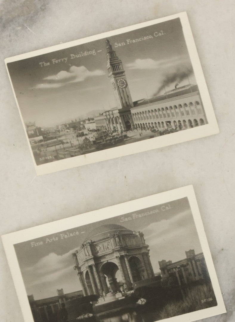 Lot 046 - Souvenir Folder Of 25 Miniature Photograph Prints Of San Francisco, California