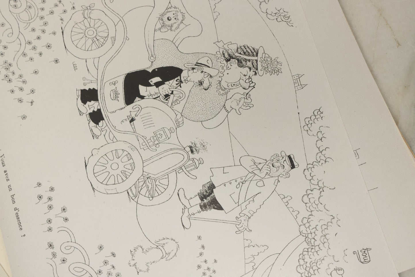 Lot 048 - "Dubout" Vintage Folio Book Collection Of The Caricatures And Artwork Of French Illustrator Albert Dubout, With Preface By Marcel Ayme, Published 1962