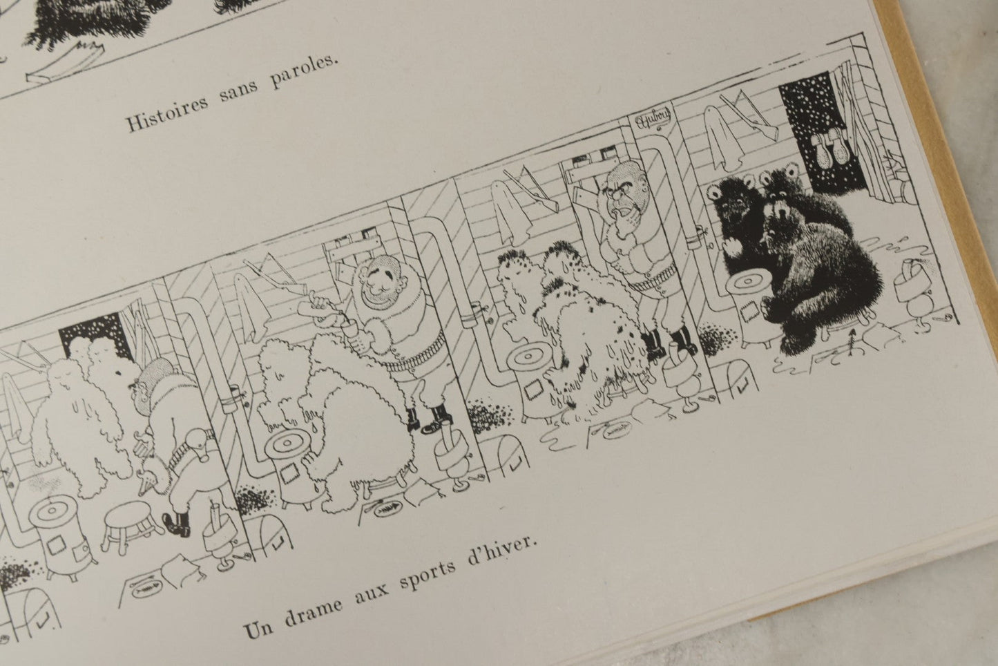 Lot 048 - "Dubout" Vintage Folio Book Collection Of The Caricatures And Artwork Of French Illustrator Albert Dubout, With Preface By Marcel Ayme, Published 1962