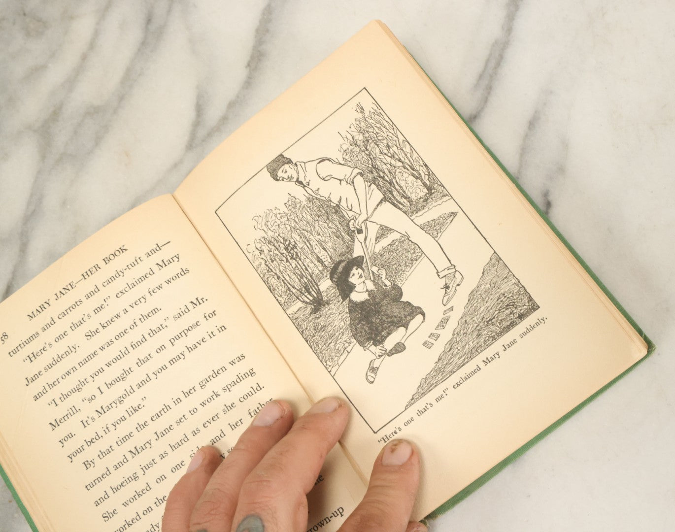 Lot 054 - "Mary Jane, Her Book" Antique Childrens Novel By Clara Ingram Judson, Illustrated By Frances White, Barse & Co., Publishers, New York, 1918