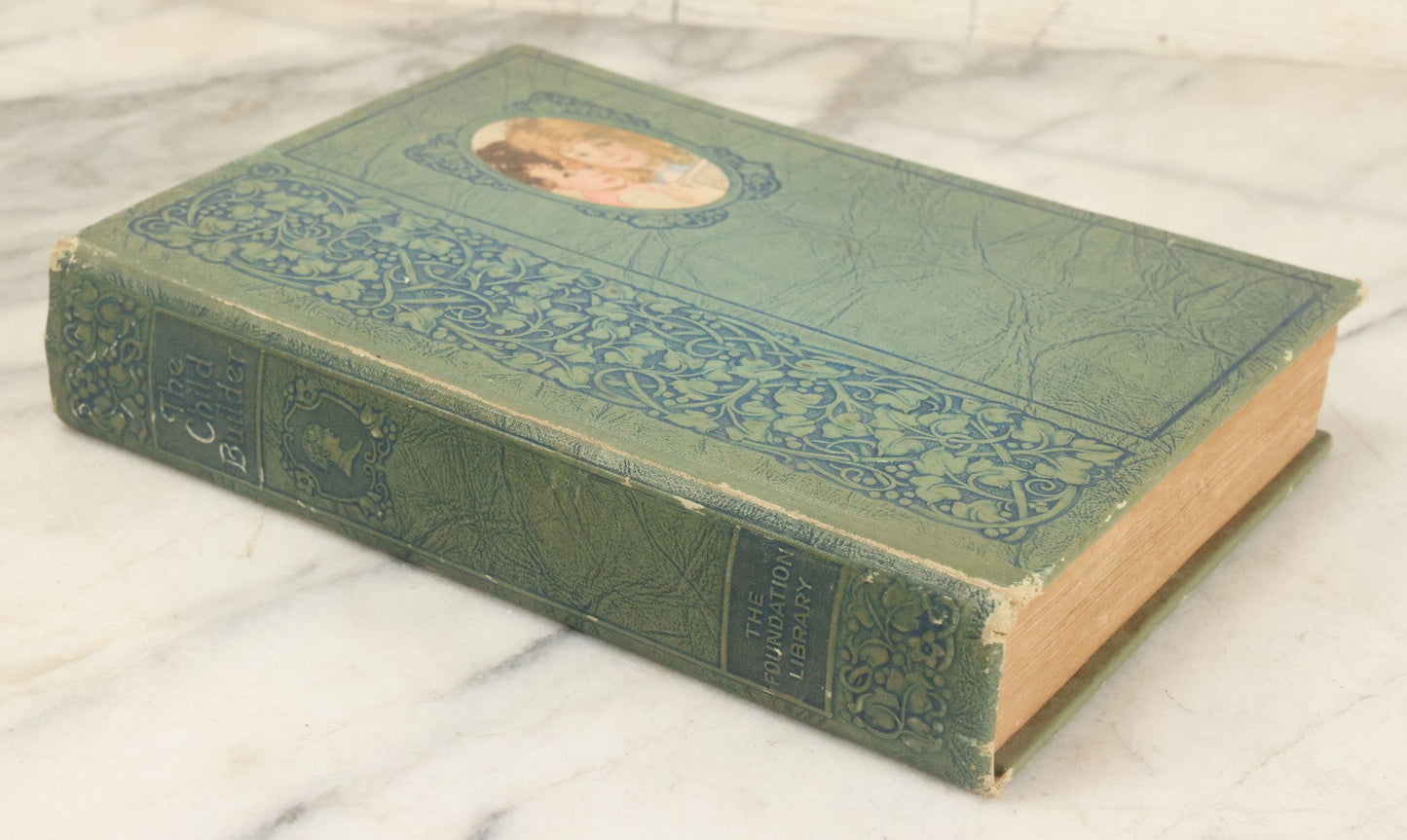Lot 056 - "The Child Builder, Contributions On The Education Of The Young Child", Vintage Children's Education Book With An Introduction By Patty Smith Hill, Illustrated, Copyright 1931