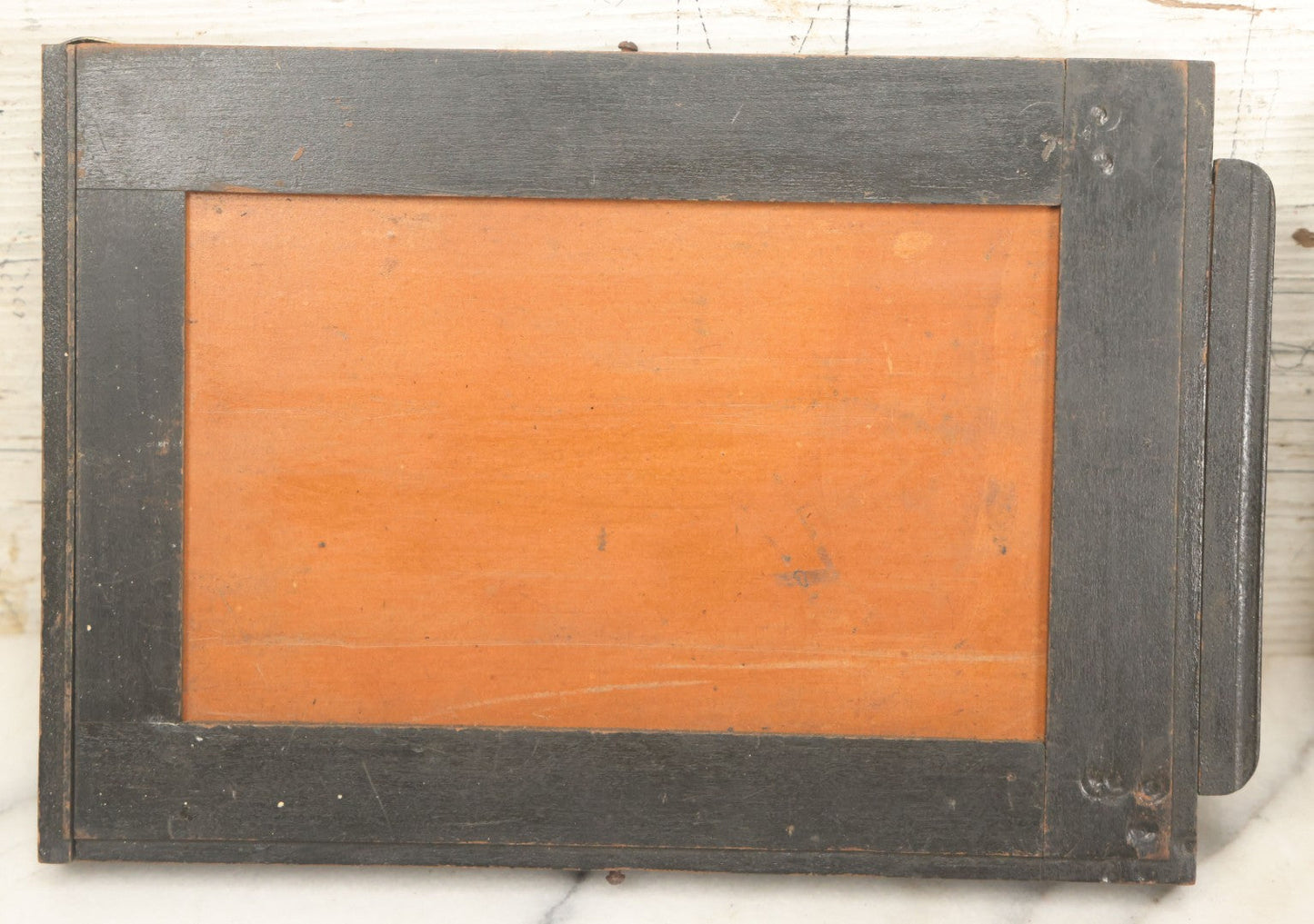 Lot 001 - Antique Wooden Camera By American Optical Company, Scovill Manufacturing Company, Proprietors, With New York, With Lens (Does Not Fit Camera) And Case From M.B. Loughman Photographic Apparatus, Boston - See Condition Notes