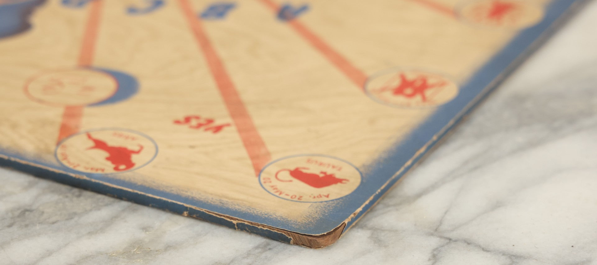Lot 004 - Vintage Mystic Answer Board Ouija Talking Spirit Board, Copyright 1944 By J.S.W., Remington-Morse, Chicago & New York
