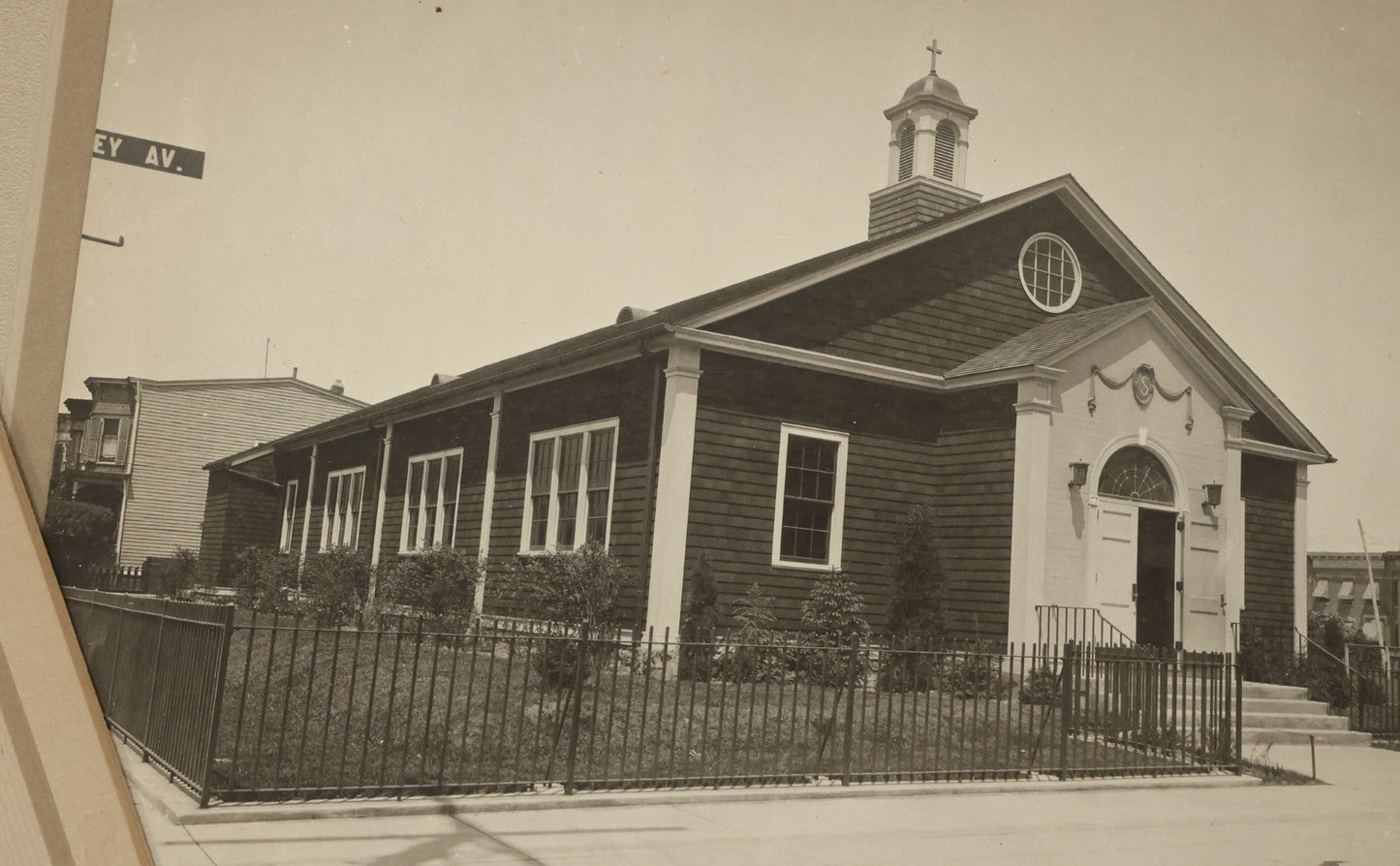 Lot 101 - Grouping Of Five Antique Boarded Photographs Of Churches, Likely In And Around New York City, Capitol Photo Service, Commercial Photographers, New York City