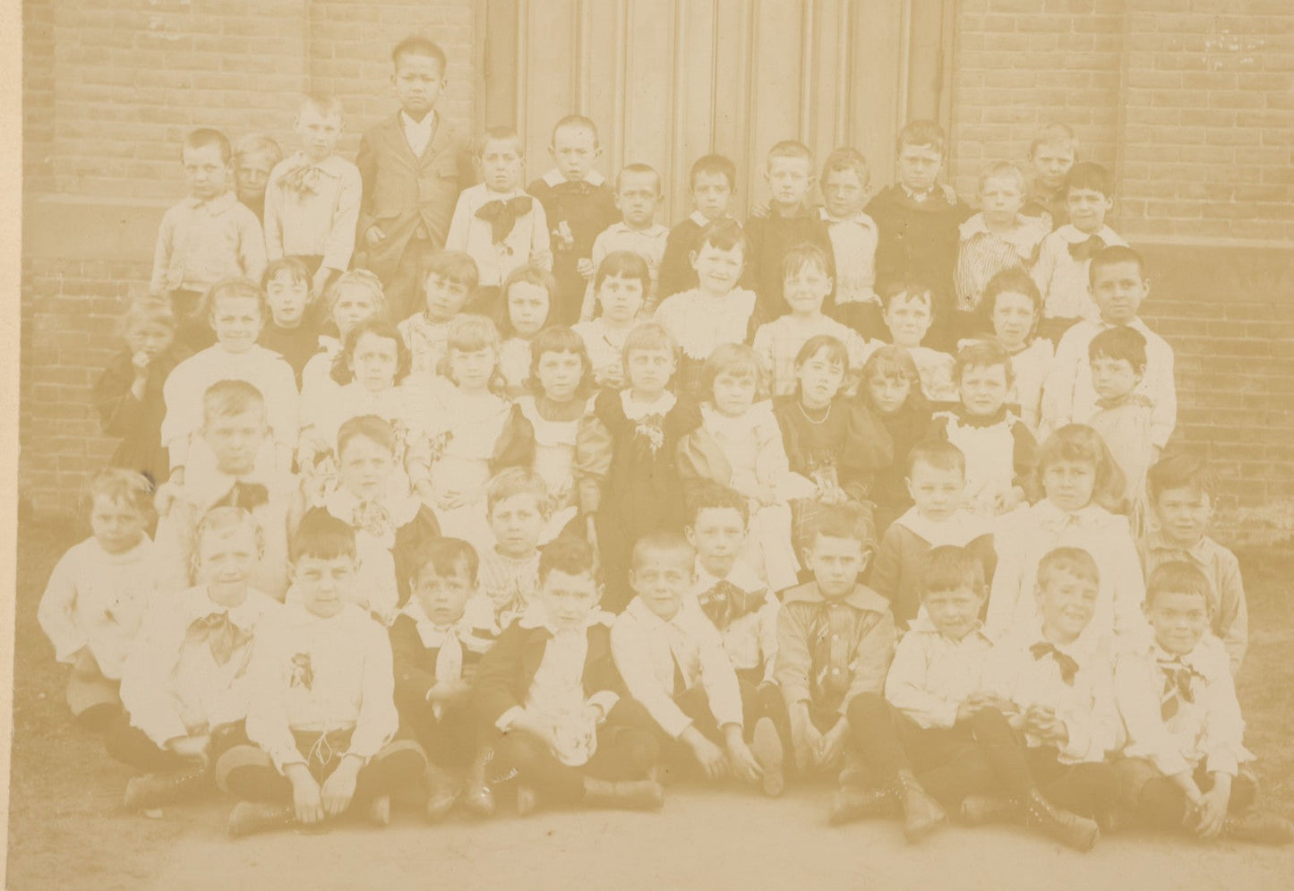 Lot 104 - Grouping Of Four Antique Boarded Photographs Of School Children, Including Springfield, Massachusetts, Others