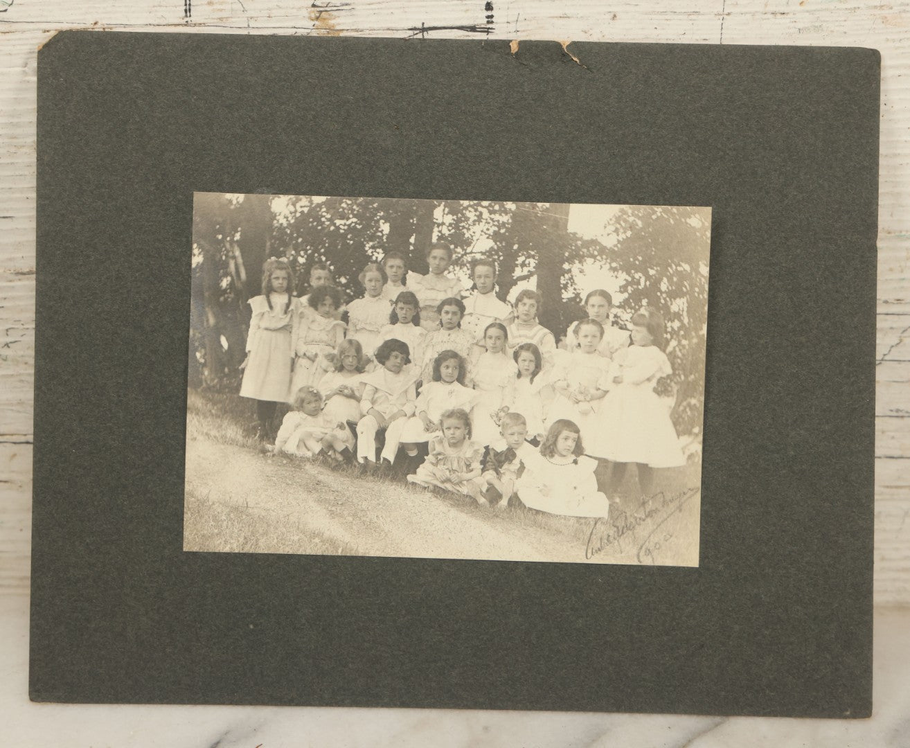 Lot 104 - Grouping Of Four Antique Boarded Photographs Of School Children, Including Springfield, Massachusetts, Others