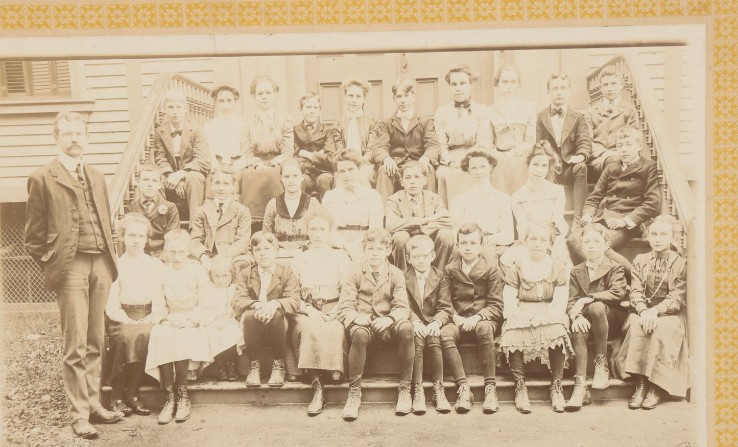 Lot 104 - Grouping Of Four Antique Boarded Photographs Of School Children, Including Springfield, Massachusetts, Others