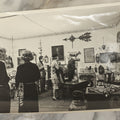 Lot 106 - Single Vintage Glossy Promotional Press Photo Of An Antique Shop Or Exhibition