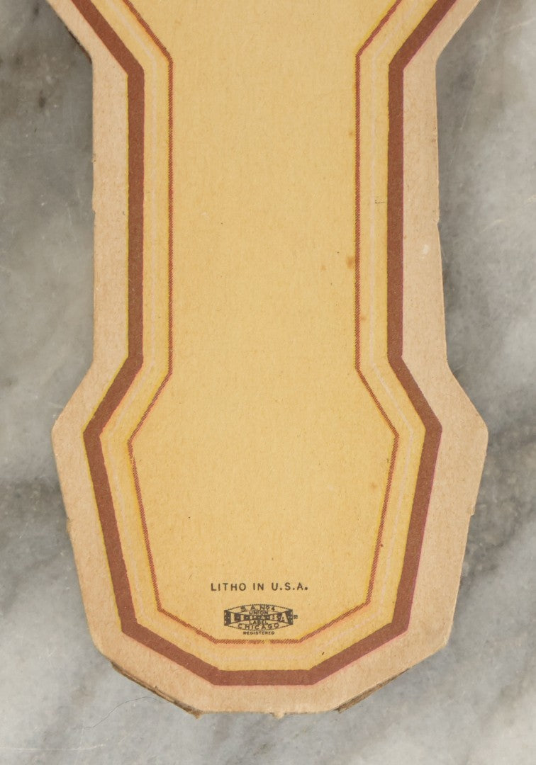 Lot 118 - Grouping Of Four Vintage Paper Advertising Fans For Lowell's Dairy, Mendon, Massachusetts, Pasteurized Milk And Cream, Homemade Ice Cream, Dairy Spa, Lithographed In U.S.A., No. 429, "Buddies"