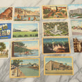 Lot 123 - Grouping Of Fourteen Vintage Souvenir Postcards From Midwestern And Western United States, Including Missouri, Indiana, California, New Mexico, Nebraska, Arizona, And Wyoming