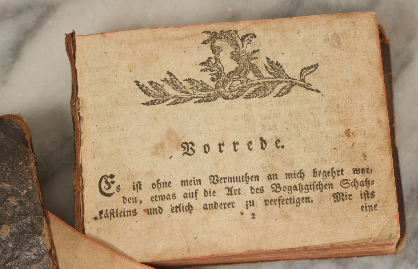 Lot 127 - "Geistliches Liederkästlein Zum Lobe Gottes" ("Little Spiritual Song Chest For The Praise Of God") Antique German Devotional Book By M. Philipp Friedrich Hiller, Lutheran Pastor, Part I, Printed In Sulzbach By August Friedrich Macklot, 1805.