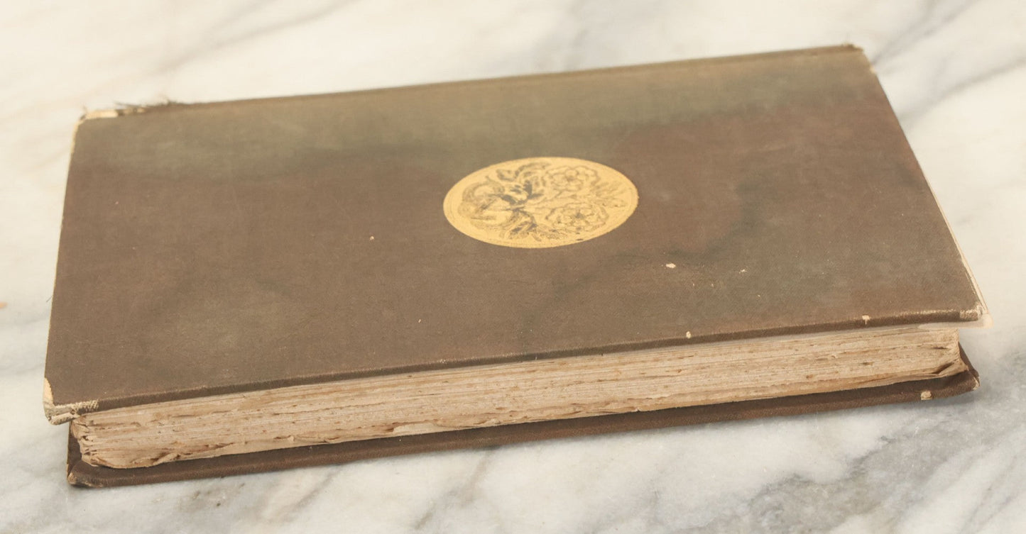 Lot 133 - "The Life And Works Of Alfred Lord Tennyson" Antique Book, Volume I Of X, "A Memoir By His Son," The Macmillan Company, Publishers, New York, 1899, Sparsely Illustrated