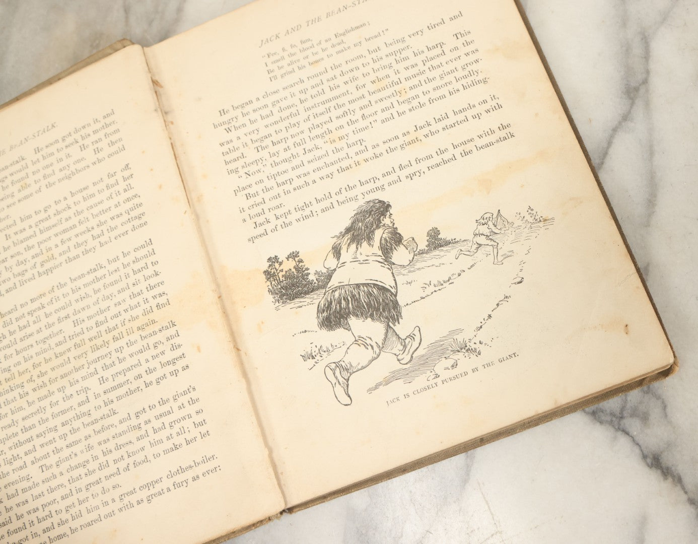 Lot 138 - "Jack And The Bean-Stalk And Others Stories" Antique Children's Book, Mcloughlin Brothers, Publishers, New York, 1903, Illustrated