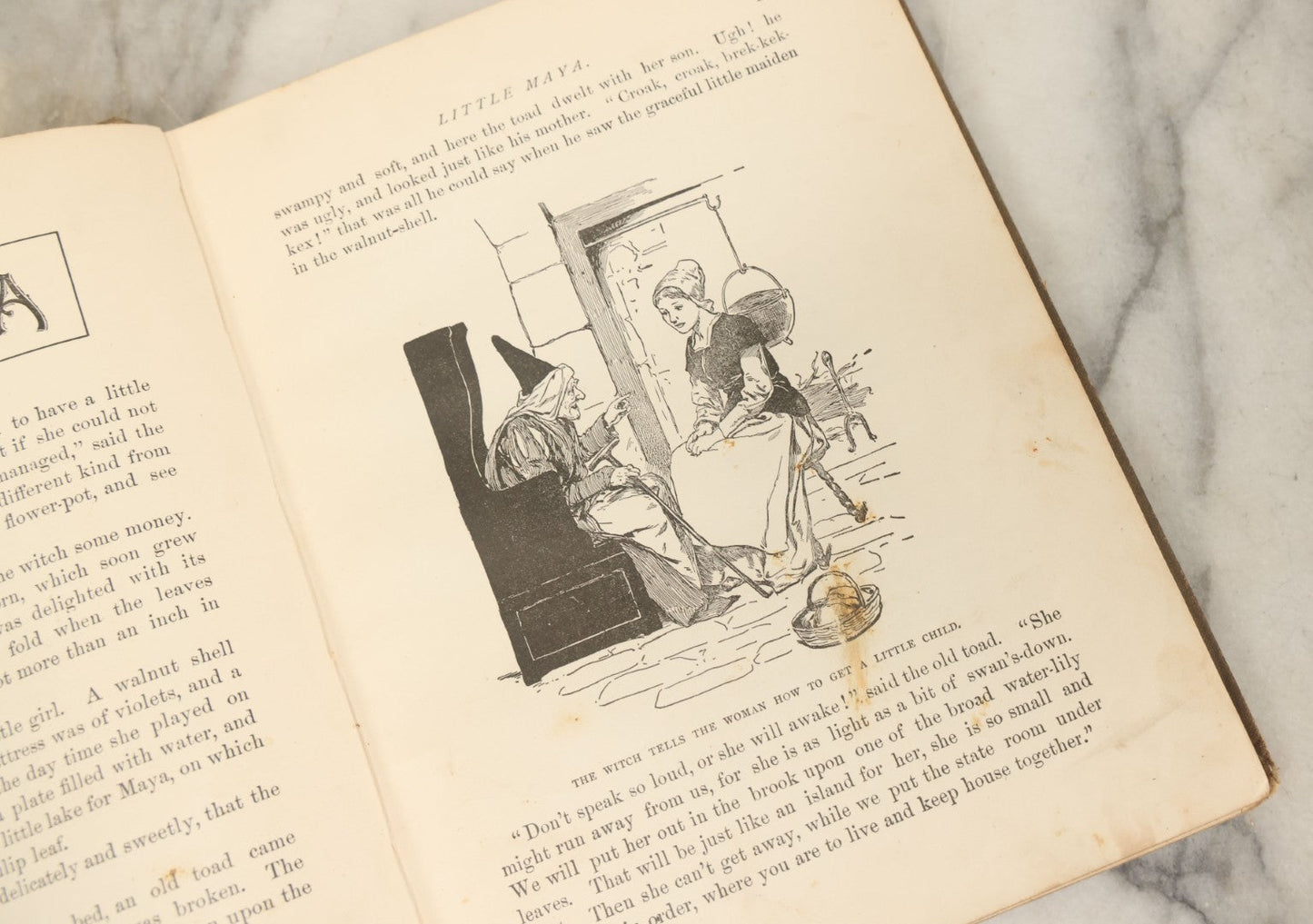 Lot 138 - "Jack And The Bean-Stalk And Others Stories" Antique Children's Book, Mcloughlin Brothers, Publishers, New York, 1903, Illustrated