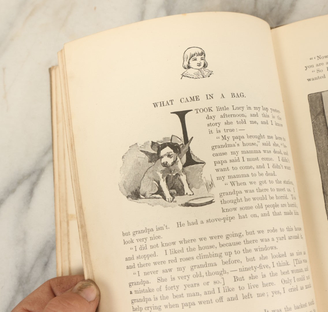 Lot 138 - "Jack And The Bean-Stalk And Others Stories" Antique Children's Book, Mcloughlin Brothers, Publishers, New York, 1903, Illustrated