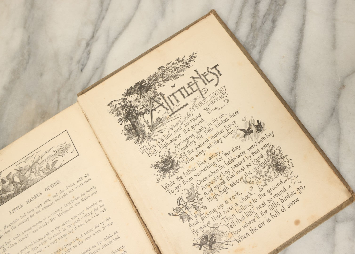 Lot 138 - "Jack And The Bean-Stalk And Others Stories" Antique Children's Book, Mcloughlin Brothers, Publishers, New York, 1903, Illustrated