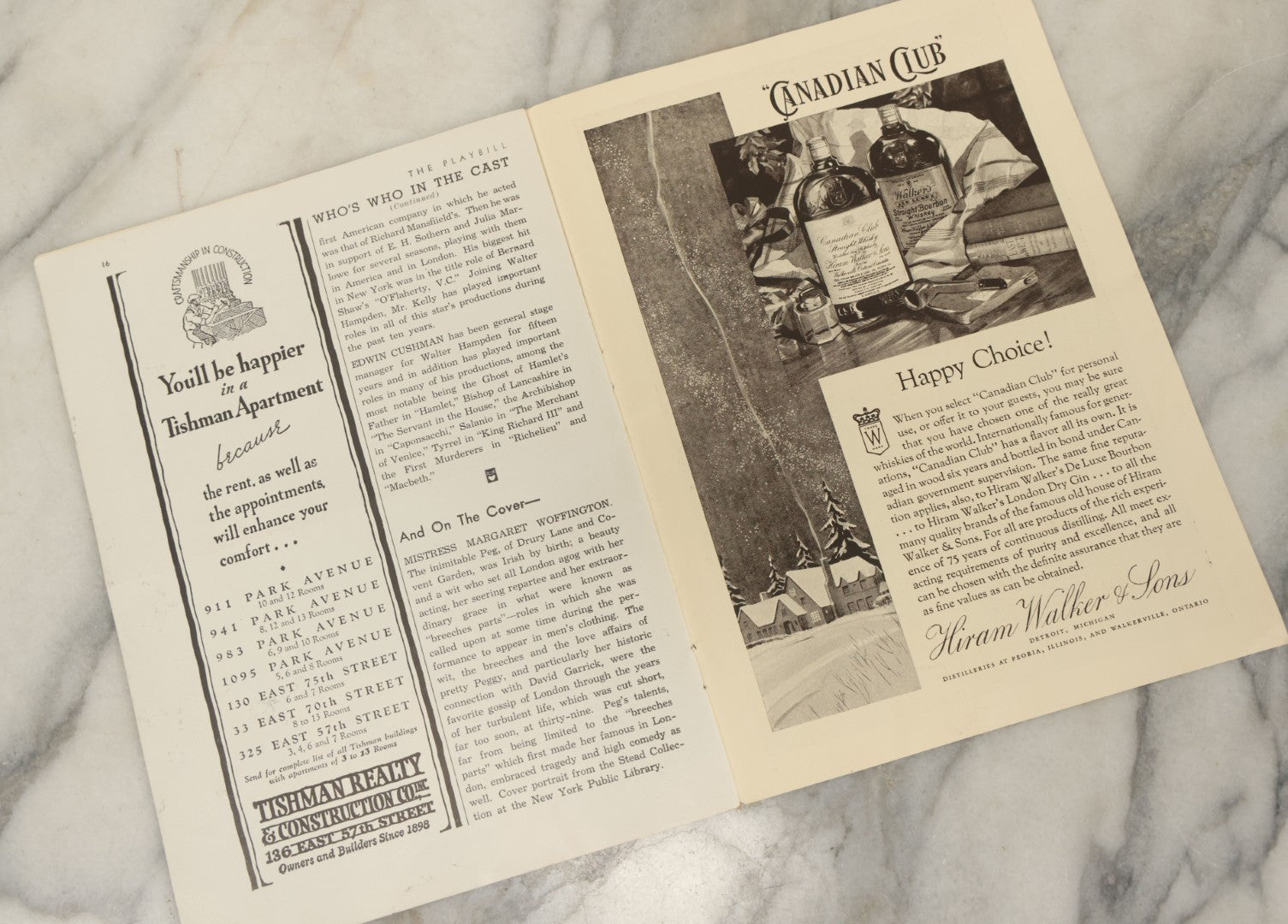 Lot 140 - Grouping Of Three Antique And Vintage Theater Playbills Including The Strand Theater, The Harris Theater, And Forty-Fourth Street Theatre, New York City