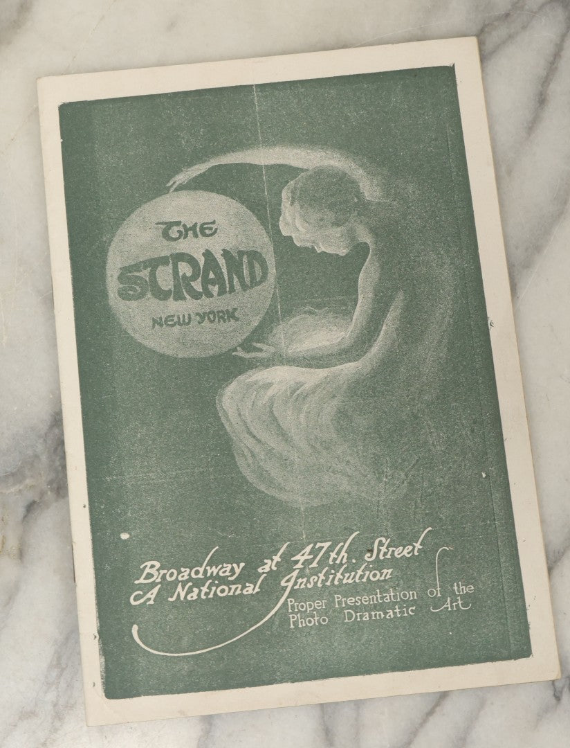Lot 140 - Grouping Of Three Antique And Vintage Theater Playbills Including The Strand Theater, The Harris Theater, And Forty-Fourth Street Theatre, New York City