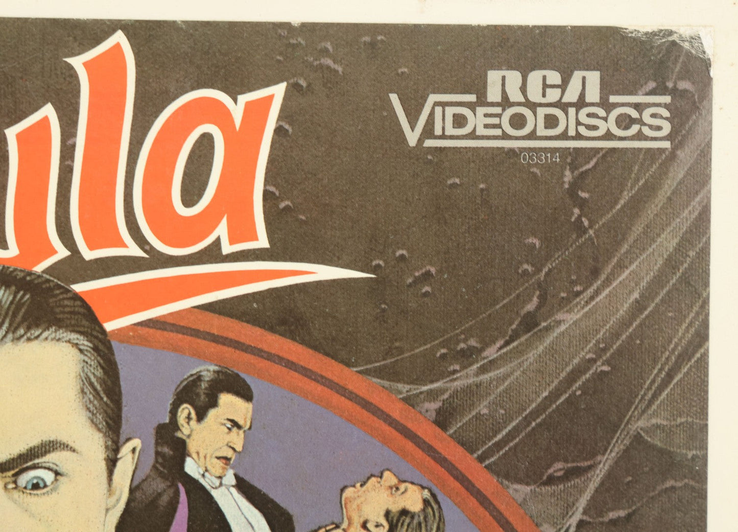 Lot 009 - Vintage Movie Laserdisc Of The Original "Dracula" (1931) Starring Bela Lugosi, R.C.A. Videodiscs / M.C.A. Videodiscs Inc., Copyright 1983