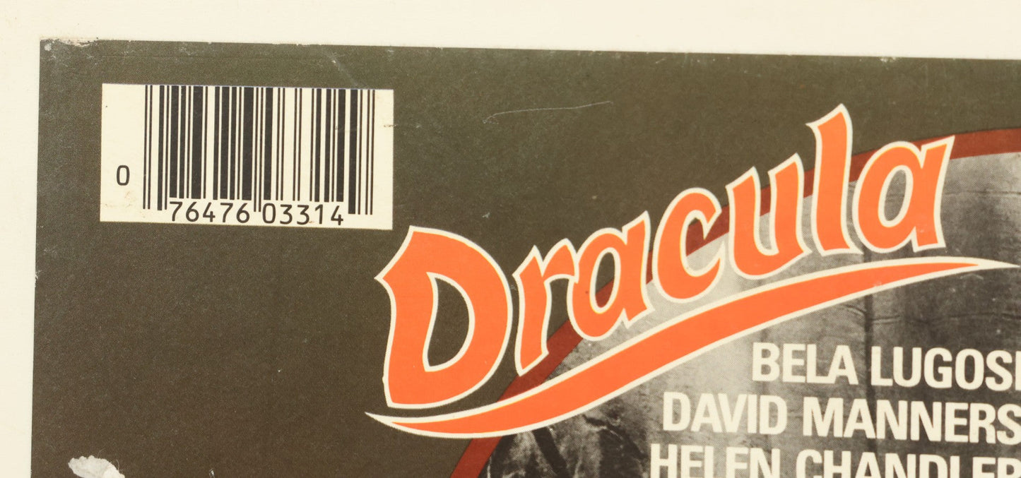 Lot 009 - Vintage Movie Laserdisc Of The Original "Dracula" (1931) Starring Bela Lugosi, R.C.A. Videodiscs / M.C.A. Videodiscs Inc., Copyright 1983