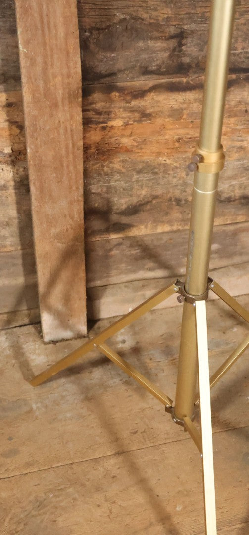 Vintage Large Size Funeral Crucifix On Lightweight Folding Stand