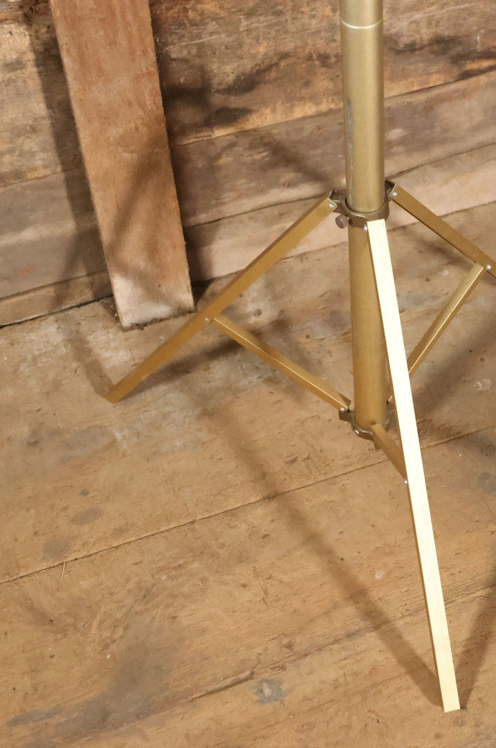 Vintage Large Size Funeral Crucifix On Lightweight Folding Stand