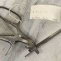 Lot 047 - Antique Tonsillotome, Tonsil Guillotine, Manufactured By H. Pfau, Berlin, Circa 1910
