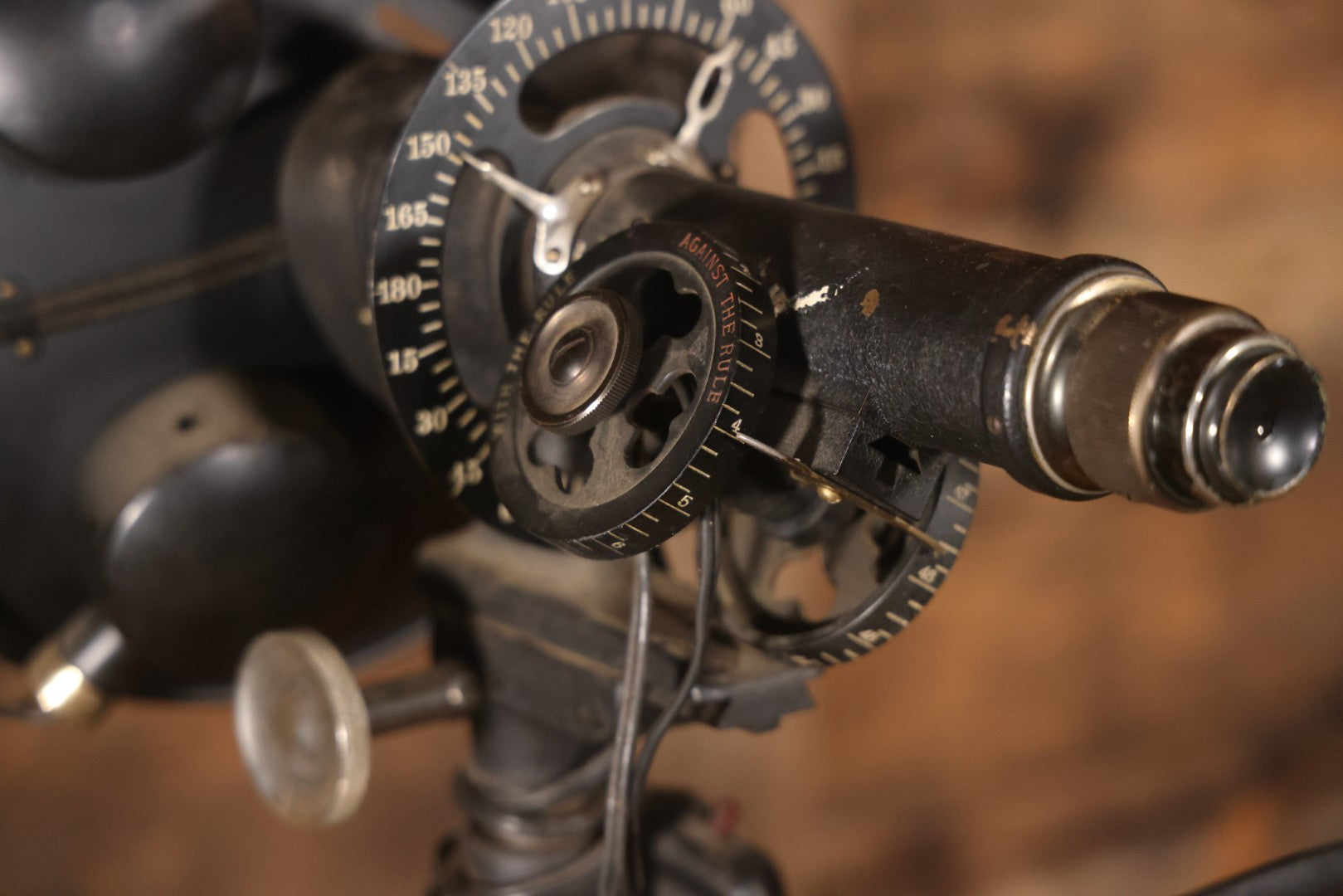 Antique Ophthalmometer, Optomety Eye Test Medical Device, Manufactured By American Optical Company, Southbridge, Massachusetts, Untested