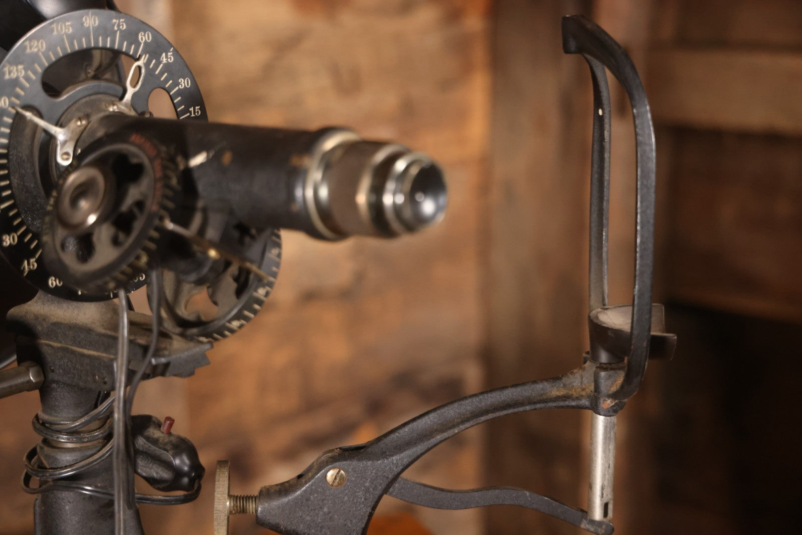 Antique Ophthalmometer, Optomety Eye Test Medical Device, Manufactured By American Optical Company, Southbridge, Massachusetts, Untested