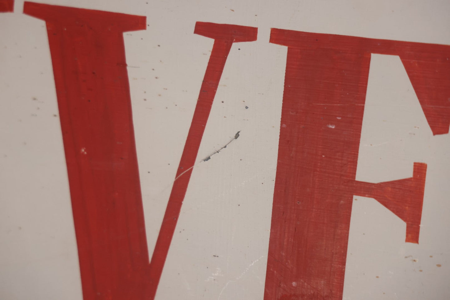 Vintage Hand Painted Sign For "The Bolton Pines Drive-In" Movie Theater, On Tin With Wood Frame, Cast Iron Hangers, Unknown Origin, Likely From New England, 52-1/2" x 27-3/4"