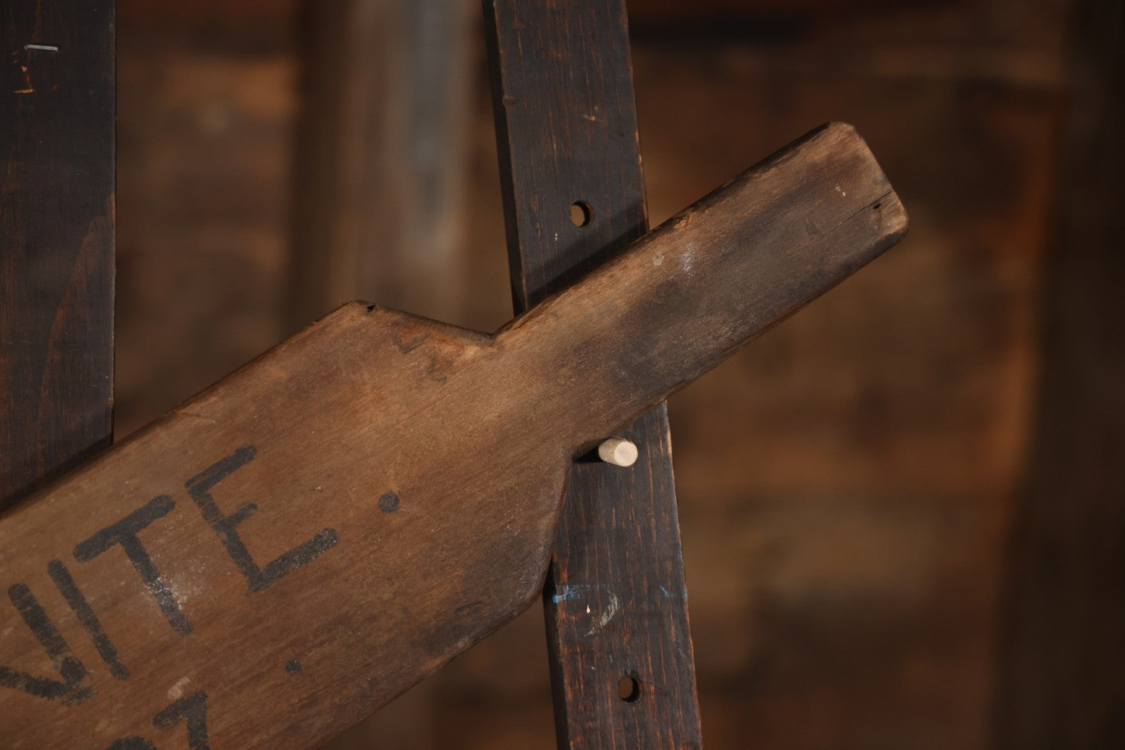 Vintage "Stunt-Nite" College Fraternity Pledge Wooden Paddle, Dated September 22, 1927, Class Of 1930, Unknown University, 34" x 5"