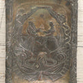 Lot 103 - Antique Pot Metal Trinket Dish Historic Souvenir Commemorating The Louisiana Purchase Centennial, 1803-1903, With Uncle Sam, Eagle, And Other Patriotic Symbols, Copyrighted By I.G.K.