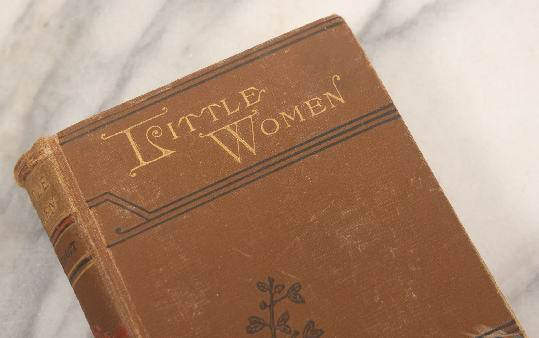 Lot 126 - "Little Women; Or Meg, Jo, Beth, And Amy" Antique Novel By Louisa M. Alcott, Parts I And Ii, With Illustrations, Roberts Brothers, Publishers, Boston, 1890, Note Loose Pages And Loose Binding