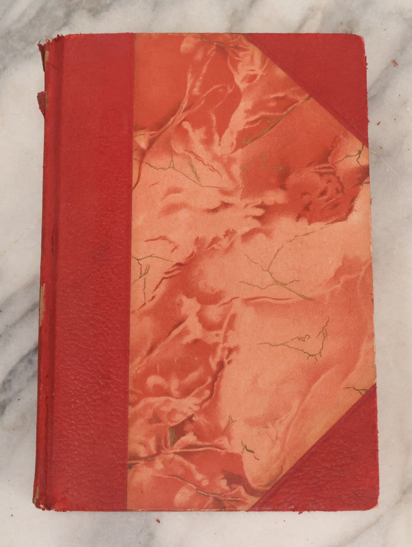Lot 011 - Antique Ten Volume Book Set, The Complete Works Of Edgar Allan Poe, Illustrated, Copyright 1908, By The Werner Company, Akron, Ohio, Library Edition