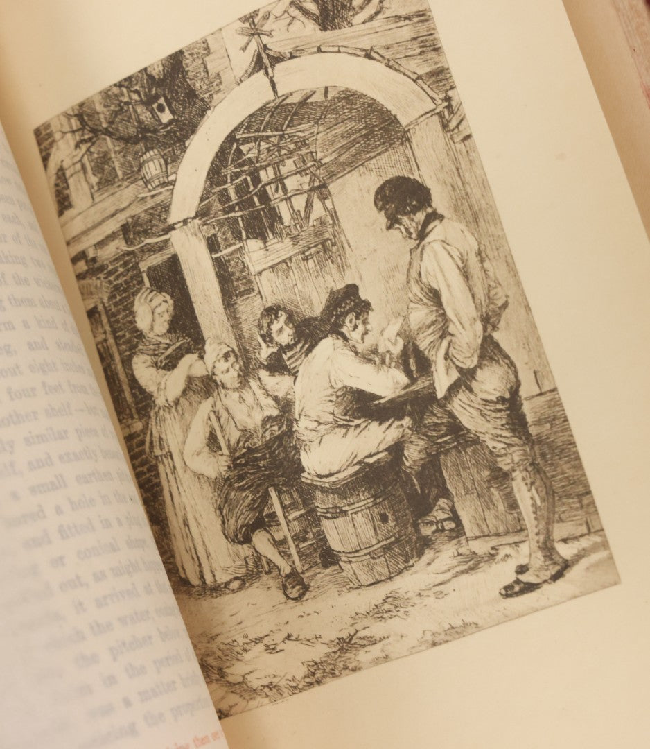 Lot 011 - Antique Ten Volume Book Set, The Complete Works Of Edgar Allan Poe, Illustrated, Copyright 1908, By The Werner Company, Akron, Ohio, Library Edition