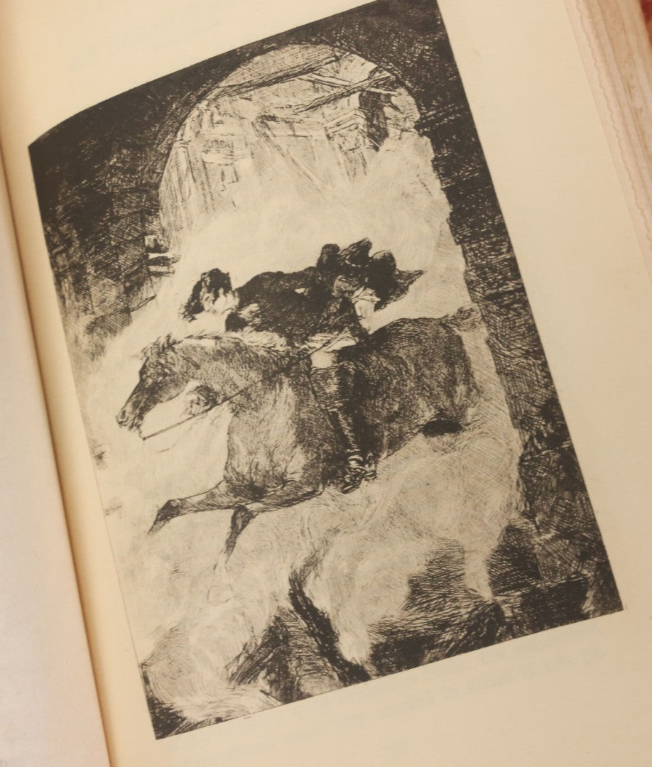 Lot 011 - Antique Ten Volume Book Set, The Complete Works Of Edgar Allan Poe, Illustrated, Copyright 1908, By The Werner Company, Akron, Ohio, Library Edition