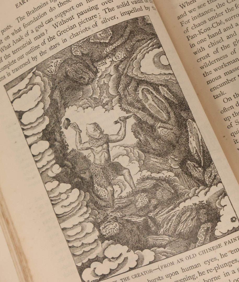 Lot 012 - "Earth, Sea, And Sky; Or The Marvels Of The Universe" Antique Natural History Book By Henry Davenport Northrop, With Over 300 Fine Engravings, L.P. Miller & Co., Publishers, Chicago & Philadelphia, 1887