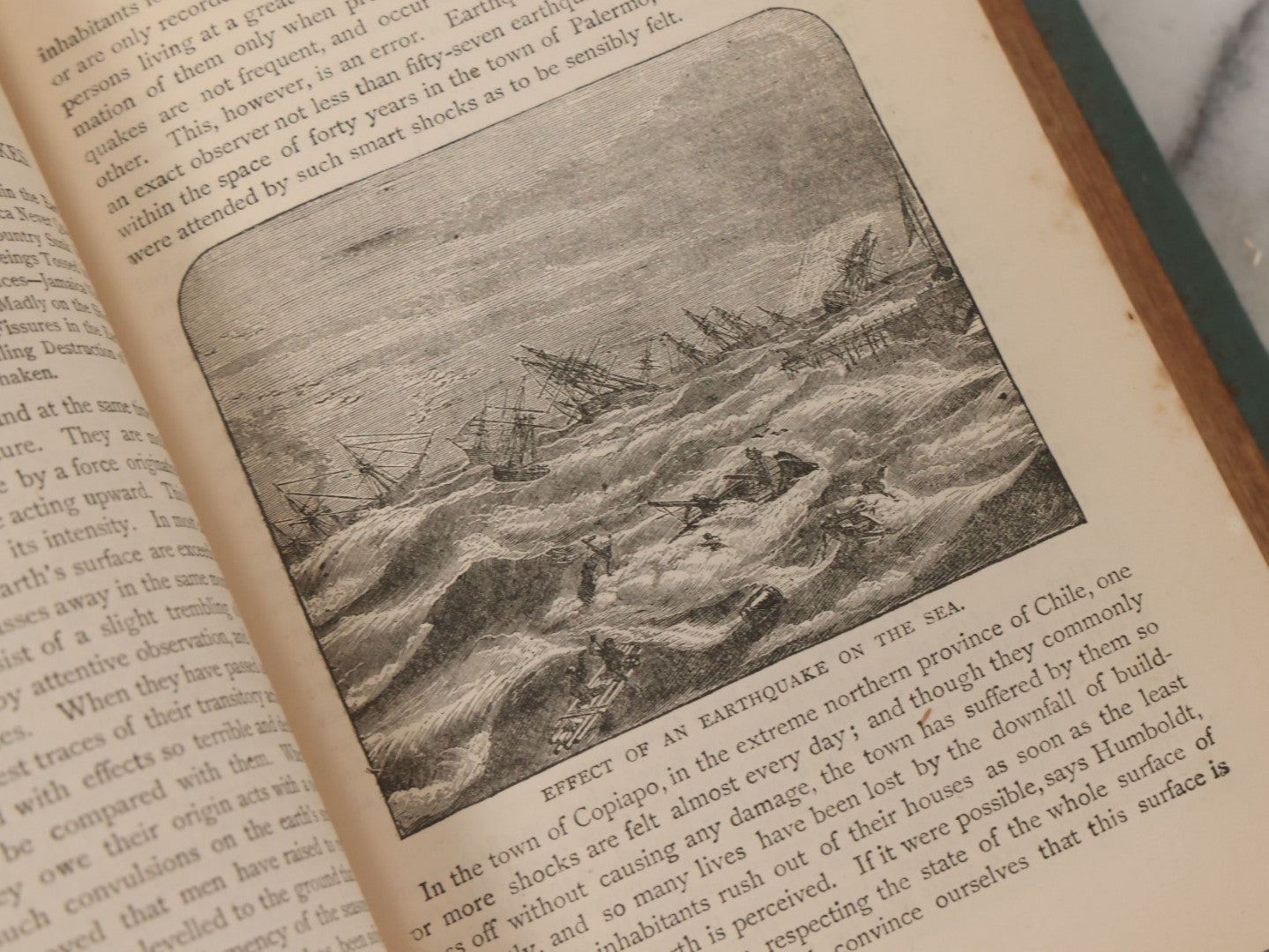 Lot 012 - "Earth, Sea, And Sky; Or The Marvels Of The Universe" Antique Natural History Book By Henry Davenport Northrop, With Over 300 Fine Engravings, L.P. Miller & Co., Publishers, Chicago & Philadelphia, 1887