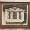 Lot 072 - Vintage Framed Photograph Of The WWII Honor Roll Board At Shipwright Shop 61, Portsmouth, New Hampshire, January 23, 1943, "Our Shopmates Serving Nobly In The Armed Forces Of The United States," 11-3/4" x 9-3/4"