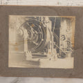 Lot 088 - Antique Boarded Photograph Of Industrial Machinery, Likely A Boiler Or Electrical Room